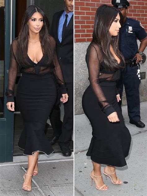 Evolution Of Kim Kardashians Butt Plastic Surgery Implant Fake Or Real Glamour Path