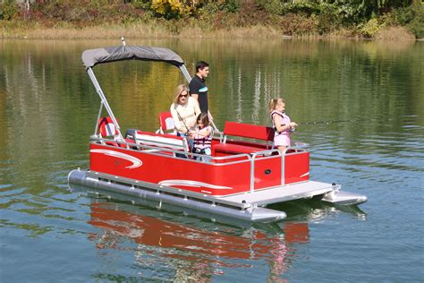 Aluminum Boats Paddle Boats Electric Pontoon Boat Mini Pontoon