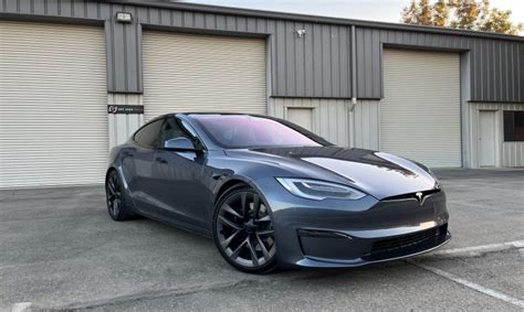 2021 Tesla Model S Plaid Grayblack American Supercars