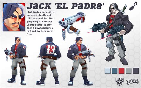 Artstation Jack El Padre Frag Pro Shooter Character