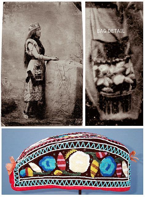 historic iroquois and wabanaki beadwork iroquois beadwork in old photographs bead work