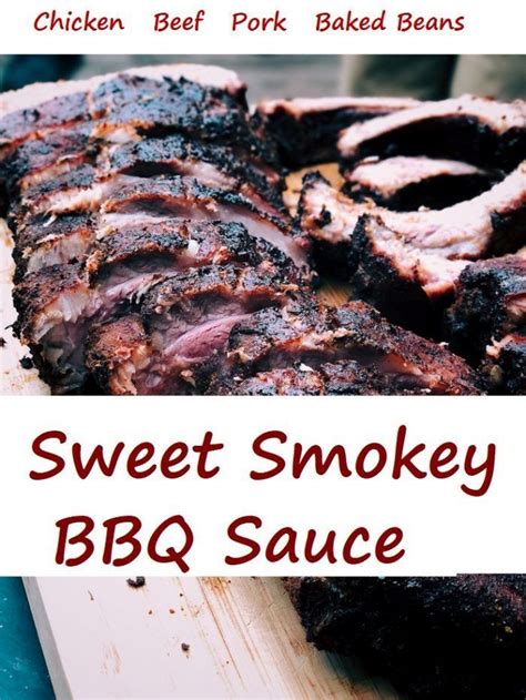 Sweet Smokey Barbecue Sauce On The Fire A Life In The Wild Recipe