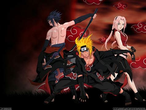 Team Akatsuki Naruto Naruto Shippuden Naruto And Sasuke