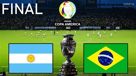 PES 2021 Copa America 2021 Final ARGENTINA Vs BRAZIL Full Match