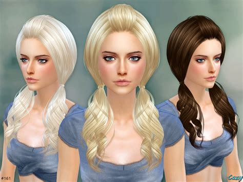 Ellie Hair Set By Cazy At Tsr Sims 4 Updates