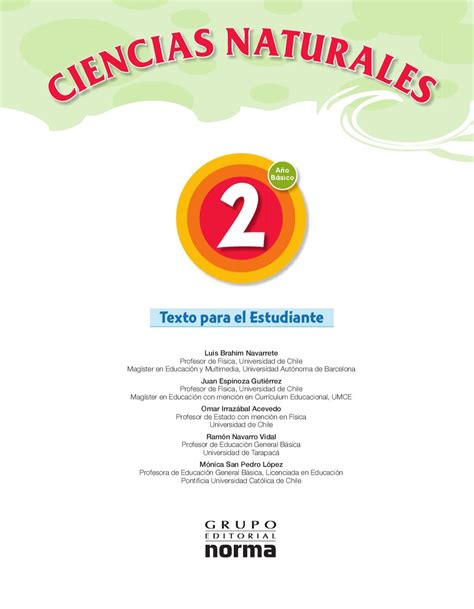 Libro Gratuito Ciencias Naturales Ciencia Natural Texto De Ciencias