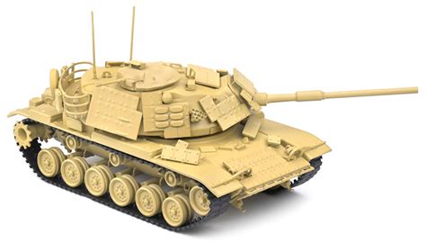 Military Miniature Solido M60 A1 Tank Sand Miniature Militaire Solido