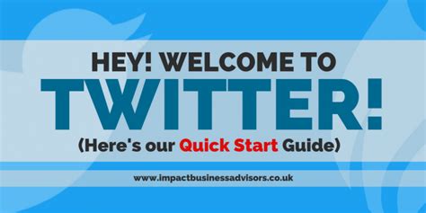 Welcome To Twitter Heres Our Quick Start Guide