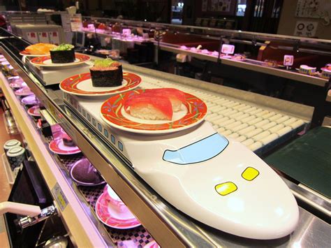 Sushi Train Japan Conveyor Belt Sushi Sushi