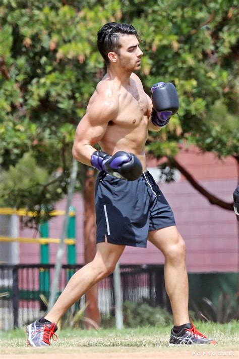 Joe Jonas Knocks It Out Of The Park With His Shirtless Outing In La