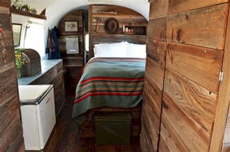 44 Rustic Rv Makeover Ideas You Make Happy Airstream Trailers
