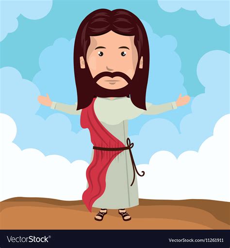 Jezus Cartoon Cartoon Of The Jesus Christ Face Illustrations Royalty