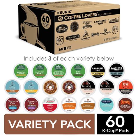 Keurig Coffee Lovers Collection Single Serve Coffee K Cup Pods