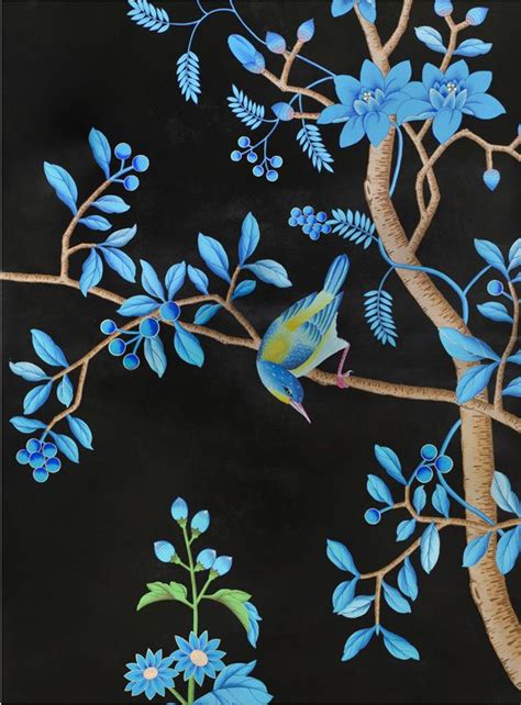 Kingfisher Fromental Обои Отделочные материалы Chinoiserie