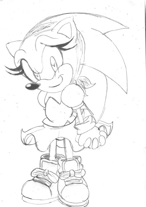 Sonic The Amy Rose Girl By Classicsonicsatam On Deviantart