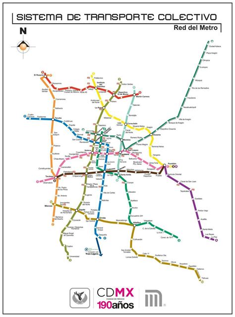 Como Usar El Metro De La Cdmx Metro De La Cdmx Mapa Del Metro Reverasite