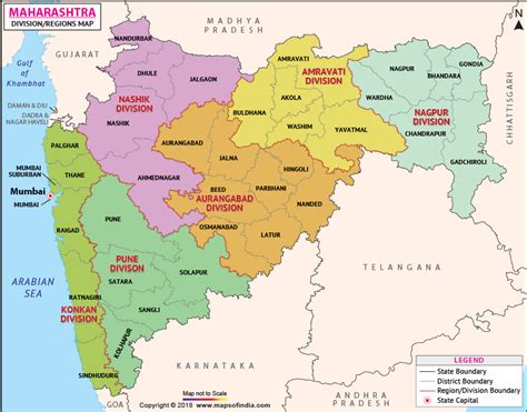 Maharashtra Regions Map