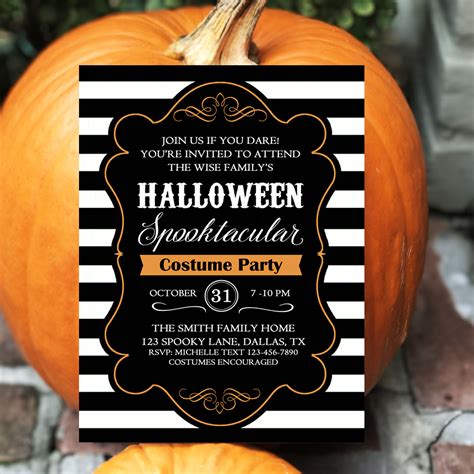 Halloween Party Invitation By That Party Chick