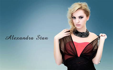 After she was invited to sing in a televised show at the age of 15, she eventually participated. Alexandra Stan Wallpapers Images Photos Pictures Backgrounds