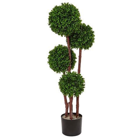 Earthflora Life Like Cone And Ball Topiaries Ef 5486 3 Outdoor