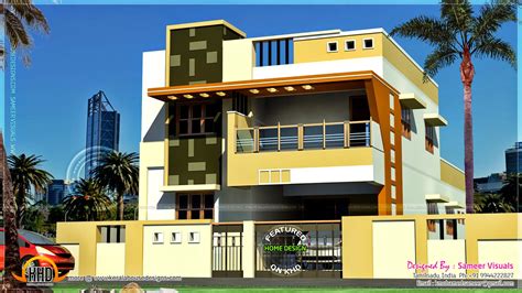 Modern South Indian House Design Home Kerala Plans