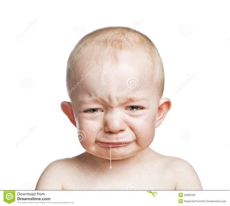 Crying Baby Boy Royalty Free Stock Photo Image 22908785