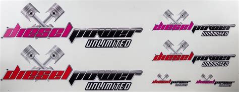 Diesel Power Unlimited Sticker Diesel Power Unlimited