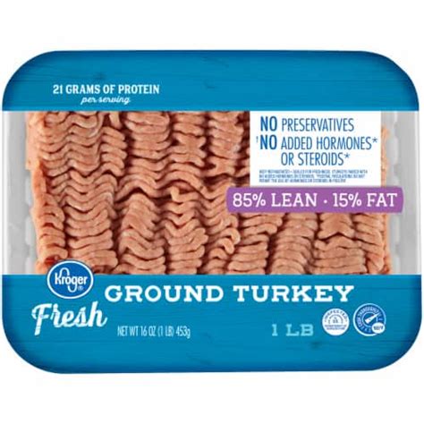 Kroger Lean Fresh Ground Turkey Lb Frys Food Stores