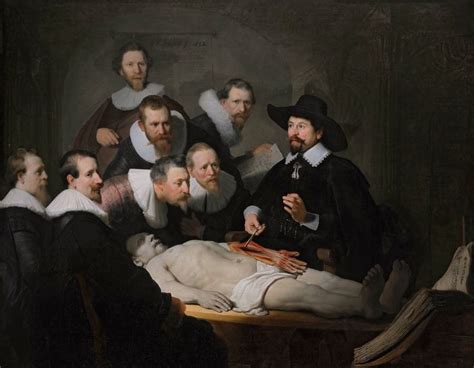 The Anatomy Lesson Of Dr Nicolaes Tulp Rembrandt Harmensz Van Rijn