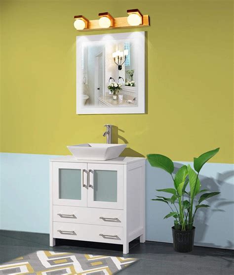 Check spelling or type a new query. Vanity Art Ravenna 30 inch Bathroom Vanity in White with ...