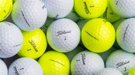 Yellow Titleist Pro V1 And Pro V1x Golf Balls Finally Go On Sale This Week