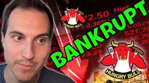 Financial Education Bankrupt Business Hungry Bull Shuts Down Youtube