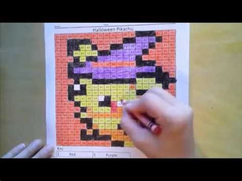 I originally drew these pokemon coloring pages back when my son was young enough to actually consider coloring them. Halloween Pikachu Coloring Page - YouTube