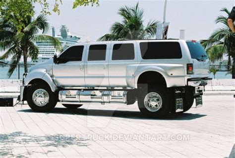 Shaqs F650 By Supertruck Ford F650 Ford Work Trucks Ford Excursion