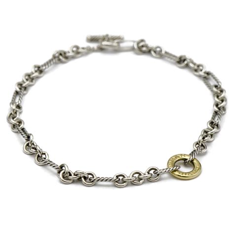 David Yurman Figaro Chain Necklace | Sandler's Diamonds & Time