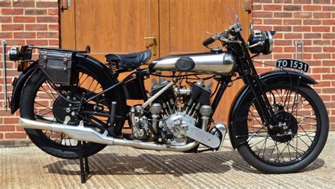 In Italy 1924 Brough Superior Ss80 Cycle Magazine Brough Superior