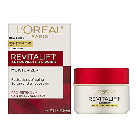 Face Moisturizer With Spf 25 By Loreal Paris Revitalift Anti Aging