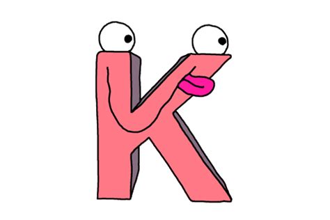 K Alphabet Sticker By Originals For IOS Android GIPHY