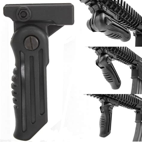 Rifle Parts Fits Picatinny Rail Tactical Folding Foregrip Vertical
