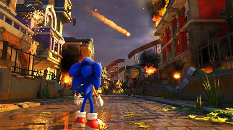 Sonic Forces Gameplay Trailer Has The Hedgehog Outrunning Disaster