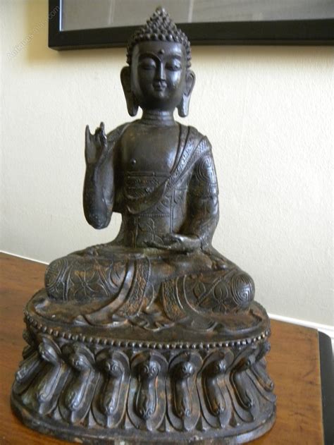 Antiques Atlas Antique Bronze Buddha Origin China