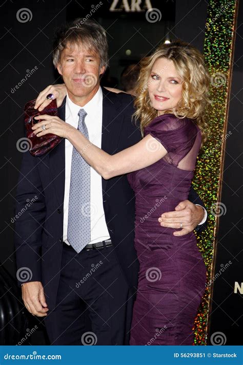 David E Kelley And Michelle Pfeiffer Editorial Photo Image Of Tuxedo