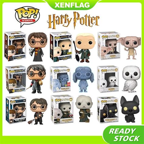 Funko Pop Harry Potter Draco Malfoy Moaning Myrtle Voldemort Dobby Hedwig Sirius