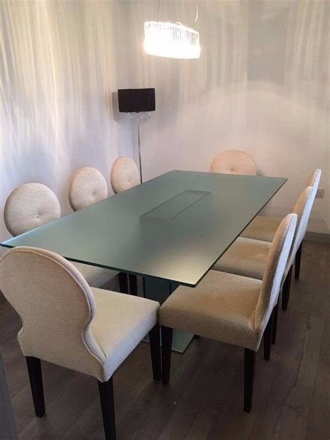 Large Solid Frosted Glass Table In Inverness Highland Gumtree