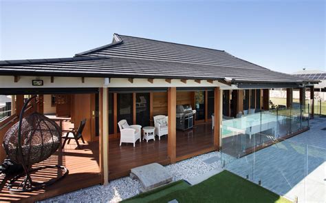 Zen And The Art Of Roofing A Japanese Style Home Design
