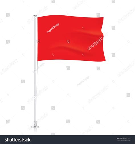 47566 Blank Red Flag Images Stock Photos And Vectors Shutterstock