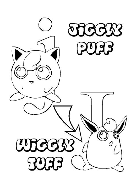 Wigglytuff Pokemon Coloring Pages Free Coloring Pages For Kids