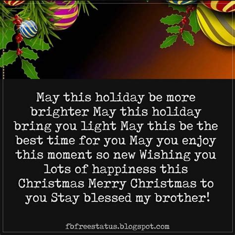 Christmas Messages For Brother Merry Christmas Wishes Merry
