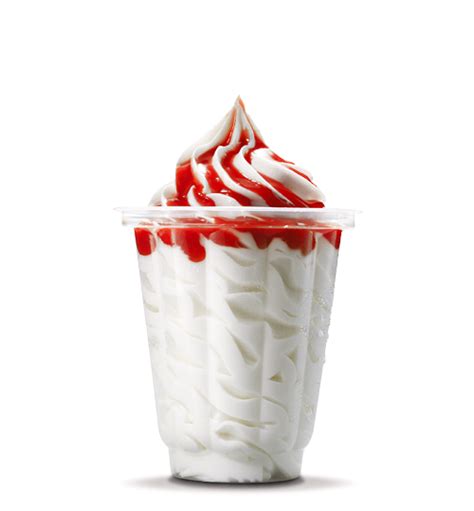 It's definitely not french for some reason. Strawberry Sundae | Burger King