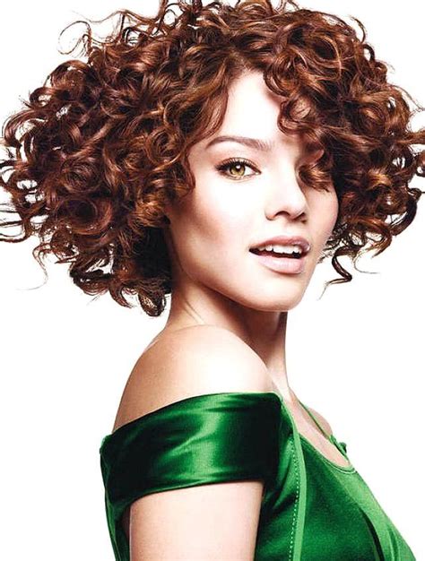 Cute Short Curly Bob Hairstyles With Side Bangs For Women In 2020